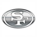 San Francisco 49ers Silver Logo Print Decal
