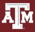 Texas A&M Aggies 2007-Pres Alternate Logo Print Decal