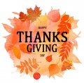 Thanksgiving Day Logo 33 Iron On Transfer