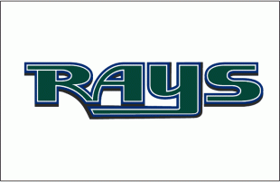 Tampa Bay Rays 2001-2004 Jersey Logo 01 Print Decal