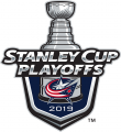 Columbus Blue Jackets 2018 19 Event Logo Print Decal