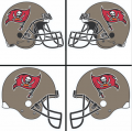 Tampa Bay Buccaneers Helmet Logo Iron On Transfer
