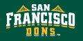 San Francisco Dons 2012-Pres Wordmark Logo 03 Iron On Transfer