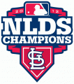 St.Louis Cardinals 2012 Champion Logo Print Decal