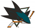 San Jose Sharks 2007 08 Primary Logo Print Decal