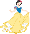 Snow White Logo 18 Print Decal