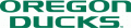 Oregon Ducks 1999-Pres Wordmark Logo 01 Print Decal