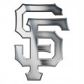 San Francisco Giants Silver Logo Iron On Transfer