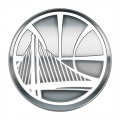 Golden State Warriors Silver Logo Iron On Transfer