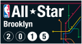 NBA All-Star Game 2014-2015 Alternate Logo Print Decal