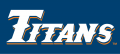 Cal State Fullerton Titans 1992-2009 Wordmark Logo Iron On Transfer