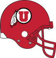 Utah Utes 2015-Pres Helmet Logo Print Decal