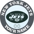 New York Jets Customized Logo Iron On Transfer