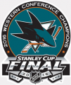 San Jose Sharks 2015 16 Champion Logo Print Decal