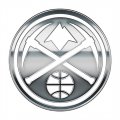 Denver Nuggets Silver Logo Iron On Transfer