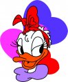 Donald Duck Logo 26 Iron On Transfer