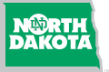 North Dakota Fighting Hawks 2012-2015 Alternate Logo 05 Print Decal