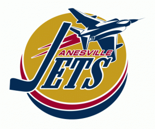 Janesville Jets 2009 10 Primary Logo Iron On Transfer