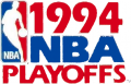NBA Playoffs 1993-1994 Logo Iron On Transfer
