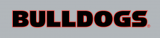 Georgia Bulldogs 2013-Pres Wordmark Logo Print Decal