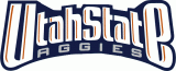 Utah State Aggies 1996-2011 Wordmark Logo Iron On Transfer