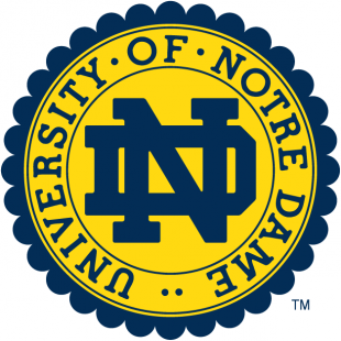 Notre Dame Fighting Irish 2000-Pres Alternate Logo Print Decal