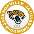 Jacksonville Jaguars Customized Logo Print Decal
