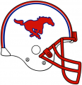 SMU Mustangs 2008-Pres Helmet Logo Print Decal