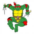 Ninja Turtle Logo 01 Print Decal