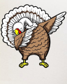 Thanksgiving Day Logo 13 Print Decal