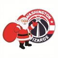 Washington Wizards Santa Claus Logo Print Decal