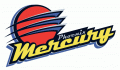 Phoenix Mercury 1997-2010 Primary Logo Print Decal