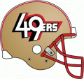 San Francisco 49ers 1991 Unused Logo Iron On Transfer