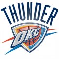 Oklahoma City Thunder Plastic Effect Logo Print Decal