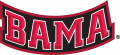 Alabama Crimson Tide 2001-Pres Wordmark Logo 08 Print Decal