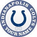 Indianapolis Colts Customized Logo Iron On Transfer