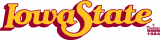 Iowa State Cyclones 1984-1994 Wordmark Logo Print Decal