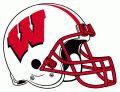 Wisconsin Badgers 1991-Pres Helmet Logo Print Decal