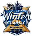 NHL Winter Classic 2017-2018 Logo Print Decal