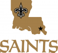 New Orleans Saints 2000-Pres Alternate Logo Print Decal