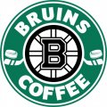 Boston Bruins Starbucks Coffee Logo Iron On Transfer