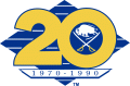 Buffalo Sabres 1989 90 Anniversary Logo Print Decal