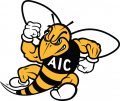 AIC Yellow Jackets 2009-Pres Secondary Logo Iron On Transfer