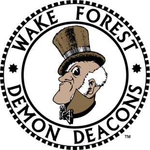 Wake Forest Demon Deacons 1968-1992 Primary Logo Print Decal