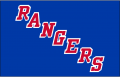 New York Rangers 1999 00-Pres Jersey Logo Print Decal