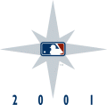 MLB All-Star Game 2001 Alternate Logo Print Decal