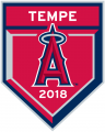 Los Angeles Angels 2018 Event Logo Print Decal