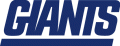 New York Giants 1976-Pres Wordmark Logo 01 Print Decal
