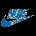 Detroit Lions Nike logo Print Decal