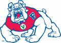 Fresno State Bulldogs 2006-Pres Primary Logo Print Decal